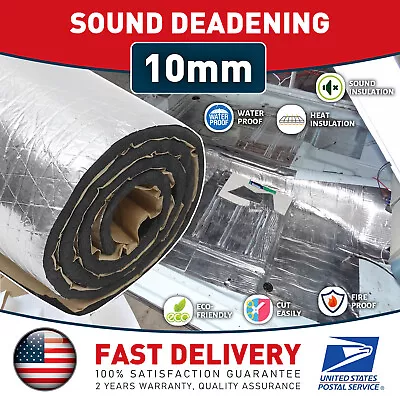 80 X 40  Sound Heat Proofing Car Auto Sound Deadener Insulation Underlay Mat • $31.88