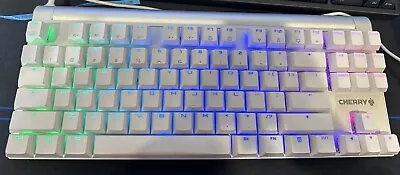 Cherry MX 8.0 RGB Gaming Keyboard Silver/White Version - MX Brown Switch • $200