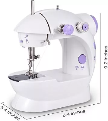 Electric Sewing Machine Multi Function Portable Mini Desktop Tailor Household _ • £12.99