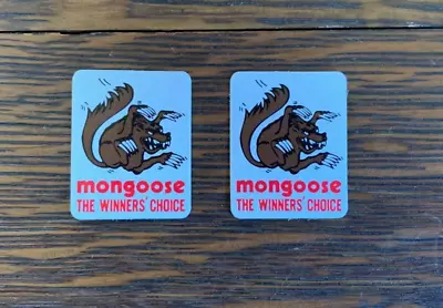 Mongoose Gold Stem / Seat Post Decal - Pair • $14.99