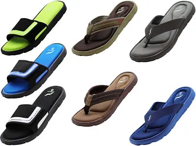 NORTY Mens Memory Foam Flip Flops • $17.99