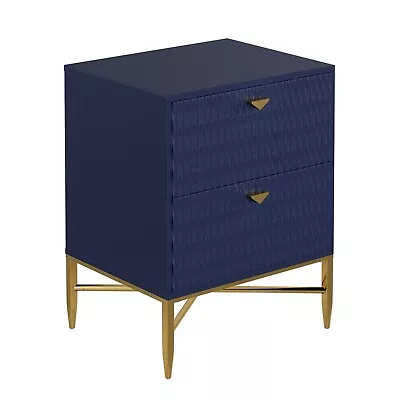 Clihome Wood Nightstand With 2-Drawer Bed Side Table End Table Storage Cabinet • $143.16