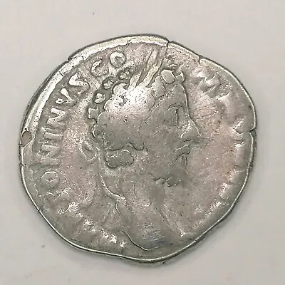 Roman Silver Denarius Coin Of Marcus Aurelius ( 161-180 AD )  Salus ?  • £55