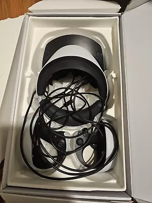 (EXCELLENT CONDITION) Sony PlayStation VR2 Headset & Controllers PS5 PSVR2  • $390