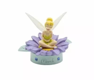 Tinker Bell Birthstone March Sculpture Ornament 9cm Widdop And Co • $59.95