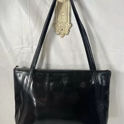 Monsac Original Black Leather Shoulder Handbag AUTHENTIC • $45