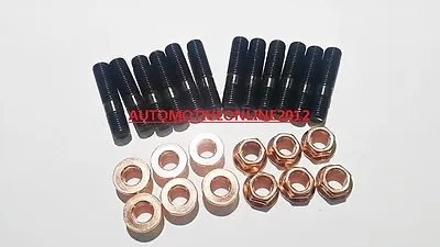 JDM PRO EXHAUST MANIFOLD STUD KIT For SKYLINE R32 R33 GTST RB20 RB25 RB25DET  • $89.99