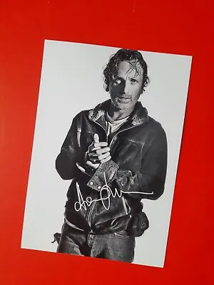 Andrew Lincoln  Signed Autographed Photo The Walking Dead Rick Grimes • £3.30