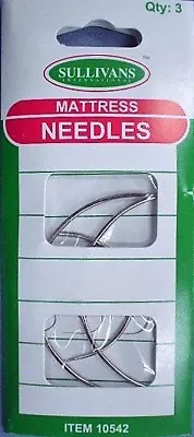 Mattress Needles - 3 Assorted Sizes • $2.32