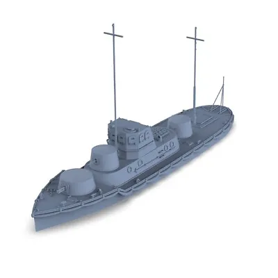 $39.99 • Buy SSMODEL 72539 V1.7 1/72 Military Model IJN Soukou-Tei Armored Gun Boat Sakigake