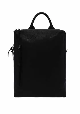 $390 • Buy OROTON Designer Mens Stanford Pebble Leather Backpack Black RRP $599