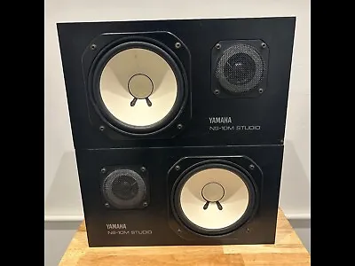 Yamaha NS-10 M Studio Monitor Speakers - Matched Pair (136332 A/B) • £1000