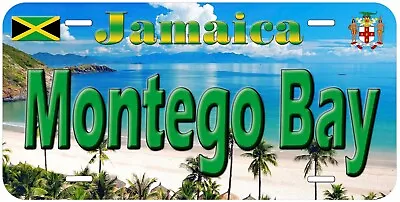 Montego Bay Jamaica Novelty Car License Plate • $17.85