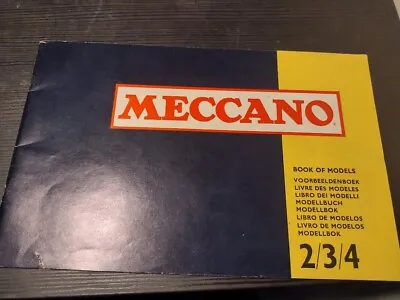 Meccano  Manual Sets 2/3/4 1974 Complete • £4.95