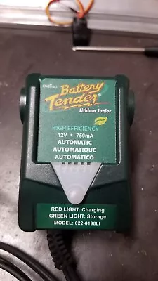 Deltran 12V 750mA Battery Tender Lithium Junior Motorcycle Charger 022-0198LI • $10.50