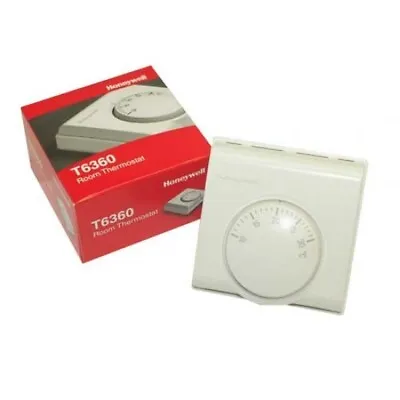 Honeywell T6360B1028 Room Thermostat T6360B Mechanical Room Stat • £28.65