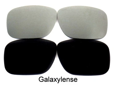 £11.40 • Buy Galaxy Replacement Lens For Oakley Deviation Sunglasses Black/Titanium Polarize