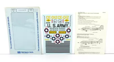 MICROSCALE #48-236 Model Plane Decals 1/48 C-47s Air Rescue Service & Mats New • $19.99