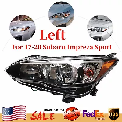 Left Headlight Halogen Fits For 17-20 Subaru Impreza Sport (For: Subaru Impreza) • $77