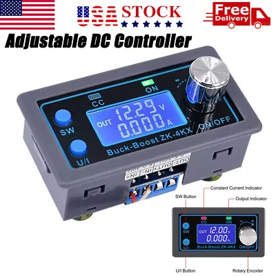 $15.15 • Buy DC Adjustable Step Up Down Buck Boost Power Supply Voltage Regulator Module 1PC