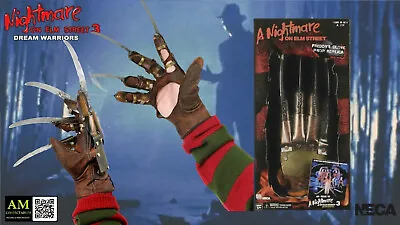 NECA - A Nightmare On Elm Street - Replica 1:1 Freddy Krueger Glove • $293.56