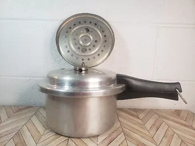 Vintage MIRRO-MATIC 4Qt Pressure Cooker H394M With Jigger • $20