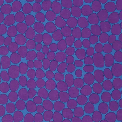 Kaffe Fassett Brandon Mably Jumble Bm053 Purple Spots Geometric Fabric 1/2 Yd • $6.70