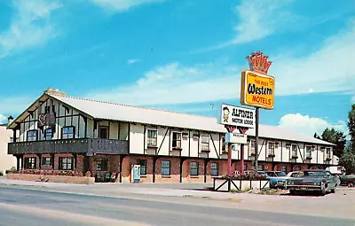 Postcard Alpiner Motor Lodge Best Western Steamboat Springs Colorado • $5.77