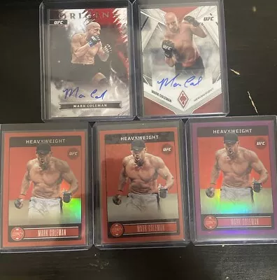 Mark Coleman Lot Of 5 — 2 Autos + 3 Numbered!!🔥 • $1.99