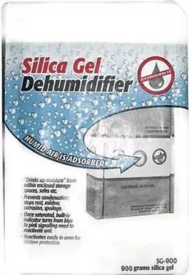 Silica Gel Unit 900 Grams Dehumidifier Absorbs Humidity Collectibles Coins Guns • $31.37