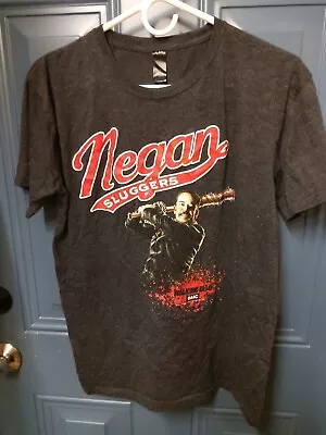 NEGAN Sluggers The Walking Dead TV Series AMC Dark Gray Medium T-shirt • $12.99