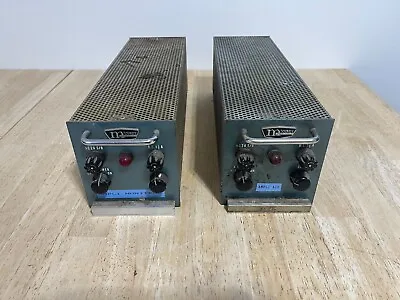 Rare Mccurdy Am408 Amplifier / Preamp Vintage Matched Pair W/ Input Tranformers • $375