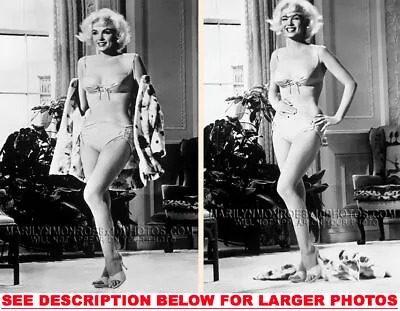 MARILYN MONROE SOMETHINGS GOT TO GIVE 2xRARE8x10 PHOTOS • $24.94