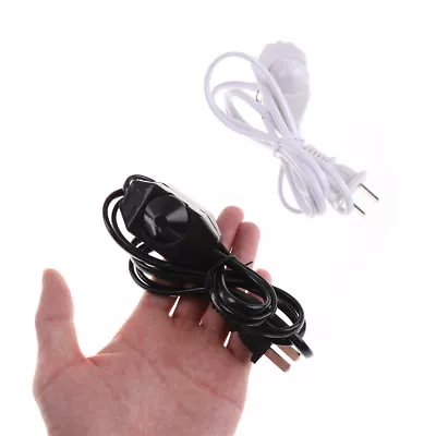 Black Lamp Power Cord W Dimmer Switch AC 250V/110V US Plug I2XIO:da • £4.39