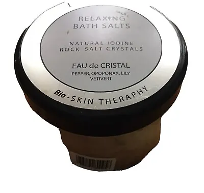 Bahoma Natural Iodine Rock Salt Crystals Eau Crystals 500g  Tub Bio Skin Therapy • £16.99