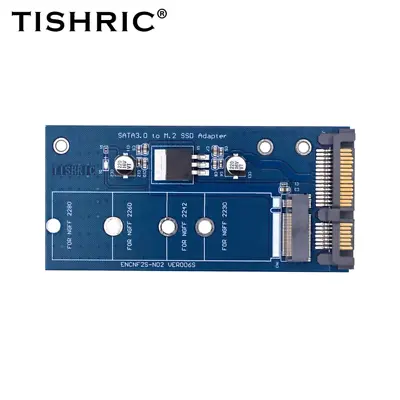 TISHRIC M.2 NGFF Msata SSD To SATA 3.0 2.5 Adapter M2 PCI SSD Converter Riser  • $9.70