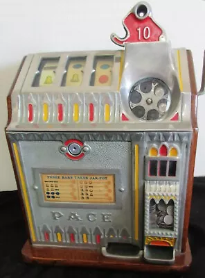 Pace 10c Bantam Slot Machine Circa 1930's Fully Restored • $2495