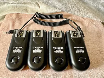 Yongnuo RF603N II FSK 2.4Ghz Wireless Triggers Nikon - Set Of 4 Mint Condition • £50