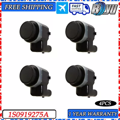 4PCS Backup 1S0919275D Parking Sensor For Audi A1 A3 Volkswagen Golf 1S0919275A • $39.35