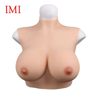 IMI Silicone Breast Forms Breastplate Crossdresser Drag Queen Fake Boobs Tits • $109.99