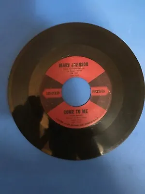 MARV JOHNSON : Come To Me / WHISPER 45 RPM UNITED ARTISTS 1959 FUNK SOUL UA 160 • $7.99