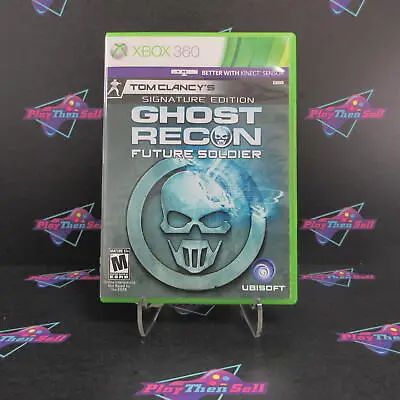 Ghost Recon Future Soldier Signature Edition Xbox 360 - Game & Case • $12.95