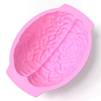 Brain Christmas Halloween Mold Party Cake Decorating Mould DIY Resin Clay • $10.43
