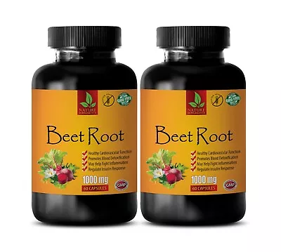 Anti Inflammatory Pills For Adults - BEET ROOT - Ultra Digestion 2 Bottles • $37.10