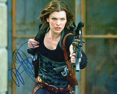 Milla Jovovich Autographed Signed A4 Pp Poster Photo Print 15 • £6.89