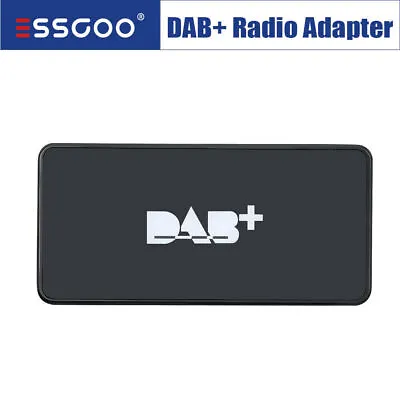 ESSGOO DAB+ Box Adapter Antenna Tuner FM Transmission Receiver For Android Radio • £28.59
