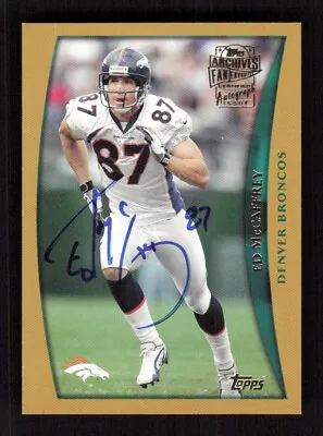 2013 Topps Archives Fan Favorites #FFA-EM Ed McCaffrey Auto  • $14.95