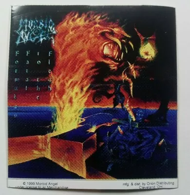 Morbid Angel Formulas Sticker 1999 Heavy Metal Vintage • $11.95