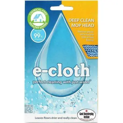 E-Cloth Deep Clean Replacement Mop Head No Chemicals Needed Hard Floor Cleaning • £26.06