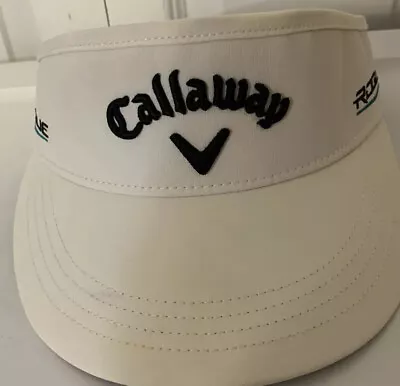 Callaway Golf Hat Visor Rogue Tour Authentic Odyssey White • $26.40